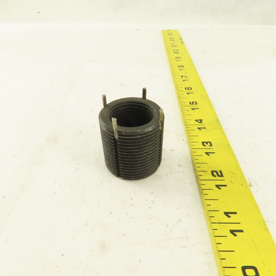 1"-12 Internal x 1-3/8"-12 External Thread Key Locking Thread Insert