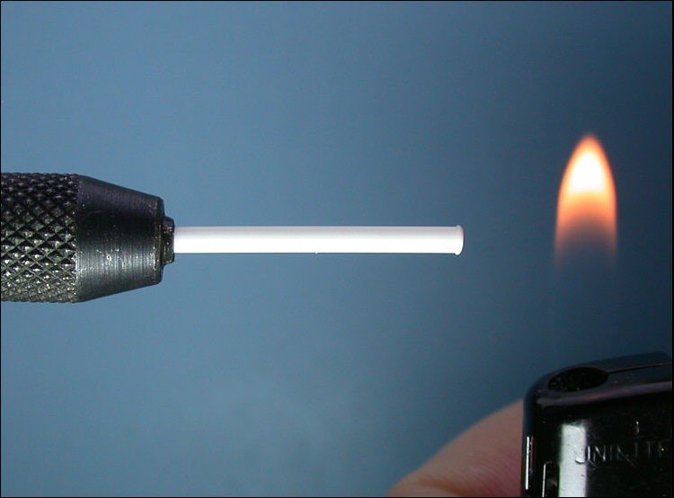 100 slim plastic flytying tubes