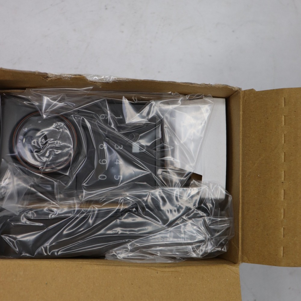 Adjustable Universal Square Compact Touch Electronic Deadbolt Zinc Aged Bronze