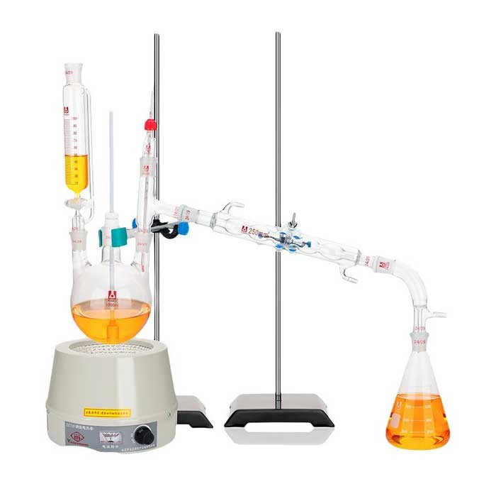 Customized Lab Glassware Set: Distillation, Stirring & Condenser - 500-2000ml