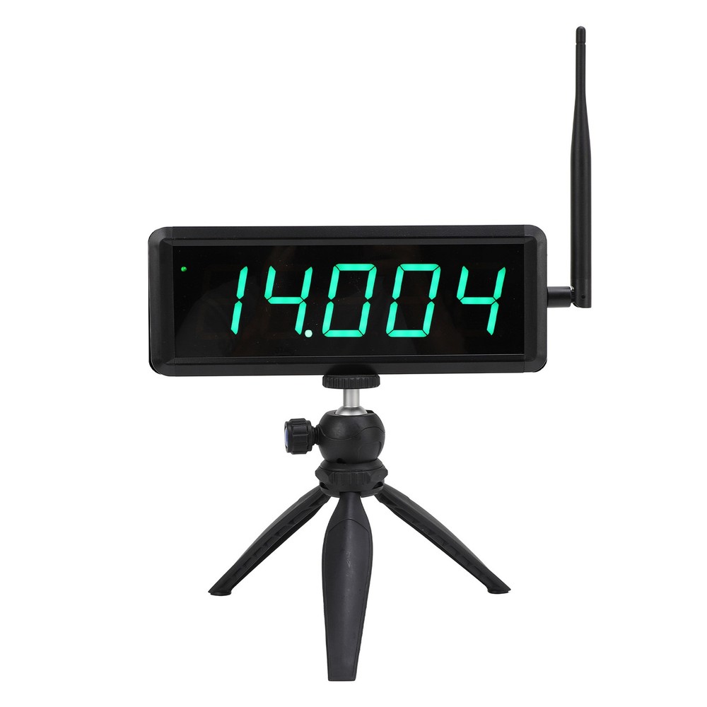 Wireless Laser Timer Battery Powered 5 Digit Digital Display Auto Reset NY