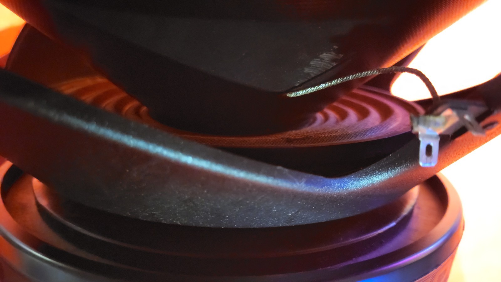 kicker cvr 18" subwoofer sigle 4ohm rare old school car audio woofer