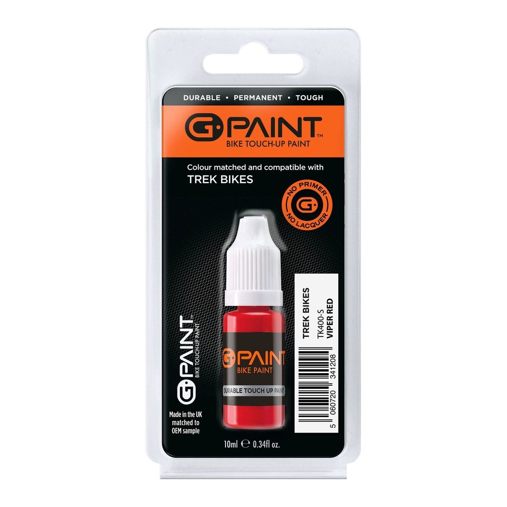 GPaint - Trek Bike Touch-Up Paint - Viper Red - Gloss - Fix Scratched Bikes