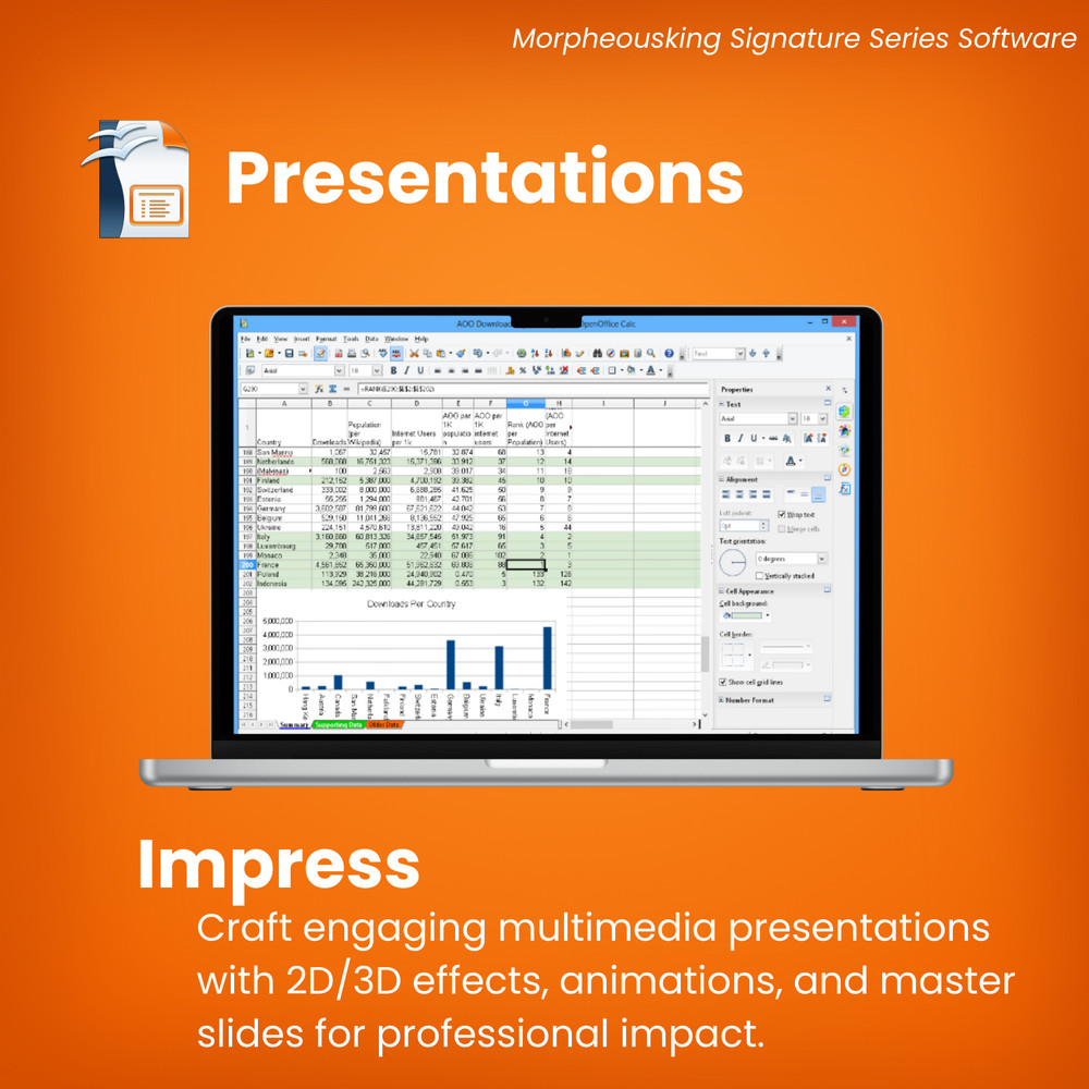Open Office Software Suite for MAC - For Home Student Professional | CD-ROM