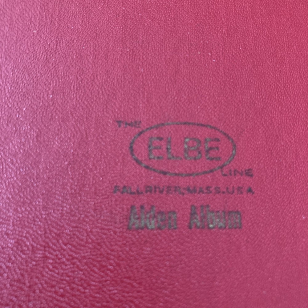 Vintage Elbe Alden Album Binder And Slipcase