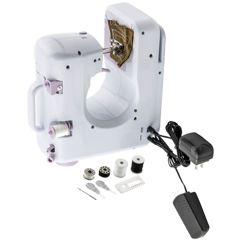 Portable Sewing Mending Machine 12 Built-in Stitches&Double Thread for Beginner