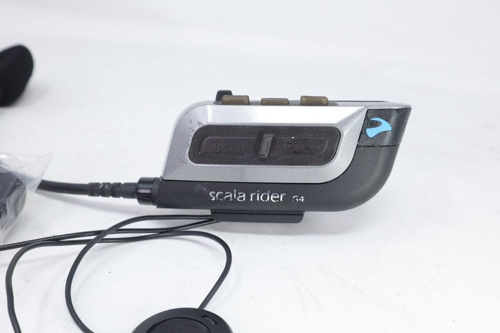 Scala Rider G4 Motorcycle Bluetooth Intercom - Tested and Working