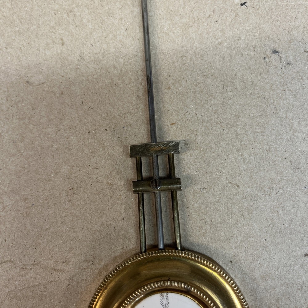ANTIQUE CLOCK MOVEMENT PENDULUM