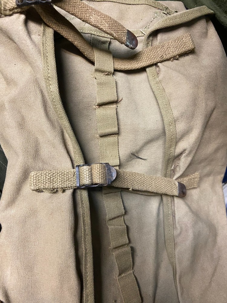 WW2 U.S. Army M1928 Haversack - Dated 1942