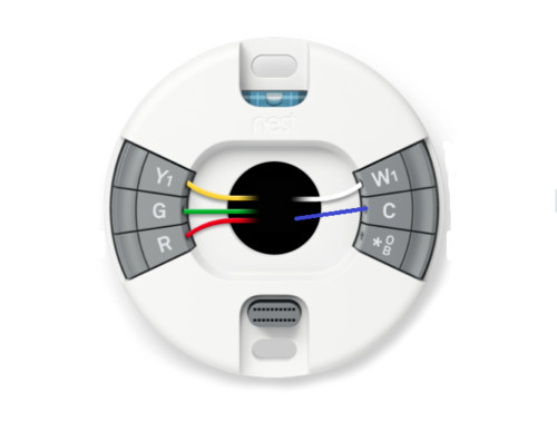 Wiring Plate for Google Nest Thermostat E  E360129 A0063 Back Base Harness