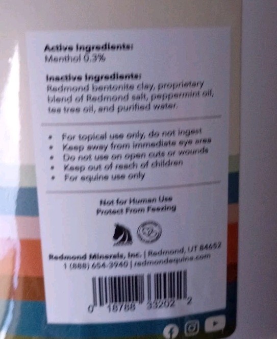 REDMONDSIMPLY CLAYNATURAL TOPICAL SOLUTIONPOULTICE