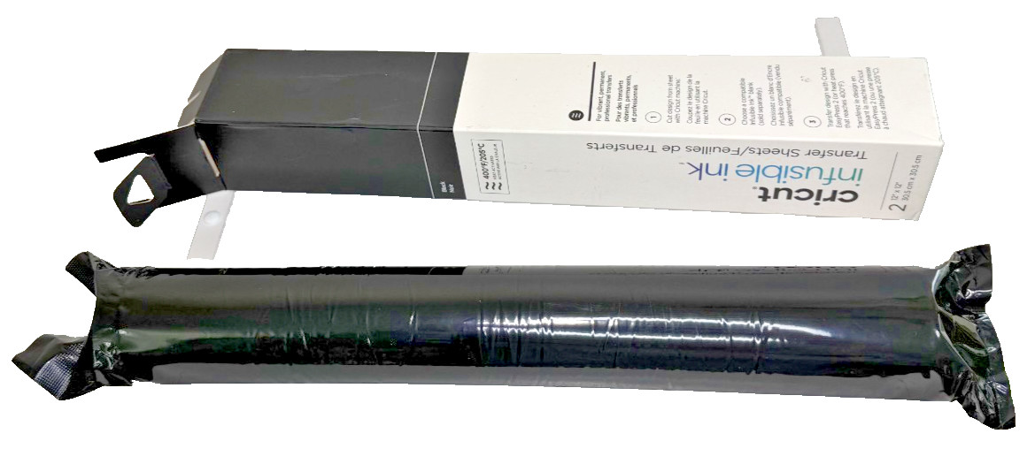 Lot 3 Cricut Infusible Ink Transfer Sheets Pattern Shape Solid 12"x12" Open Box