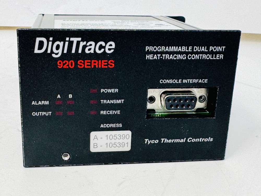 Digitrace 920HTC 10260-001 programmable Dual Point Heat Tracing Controller