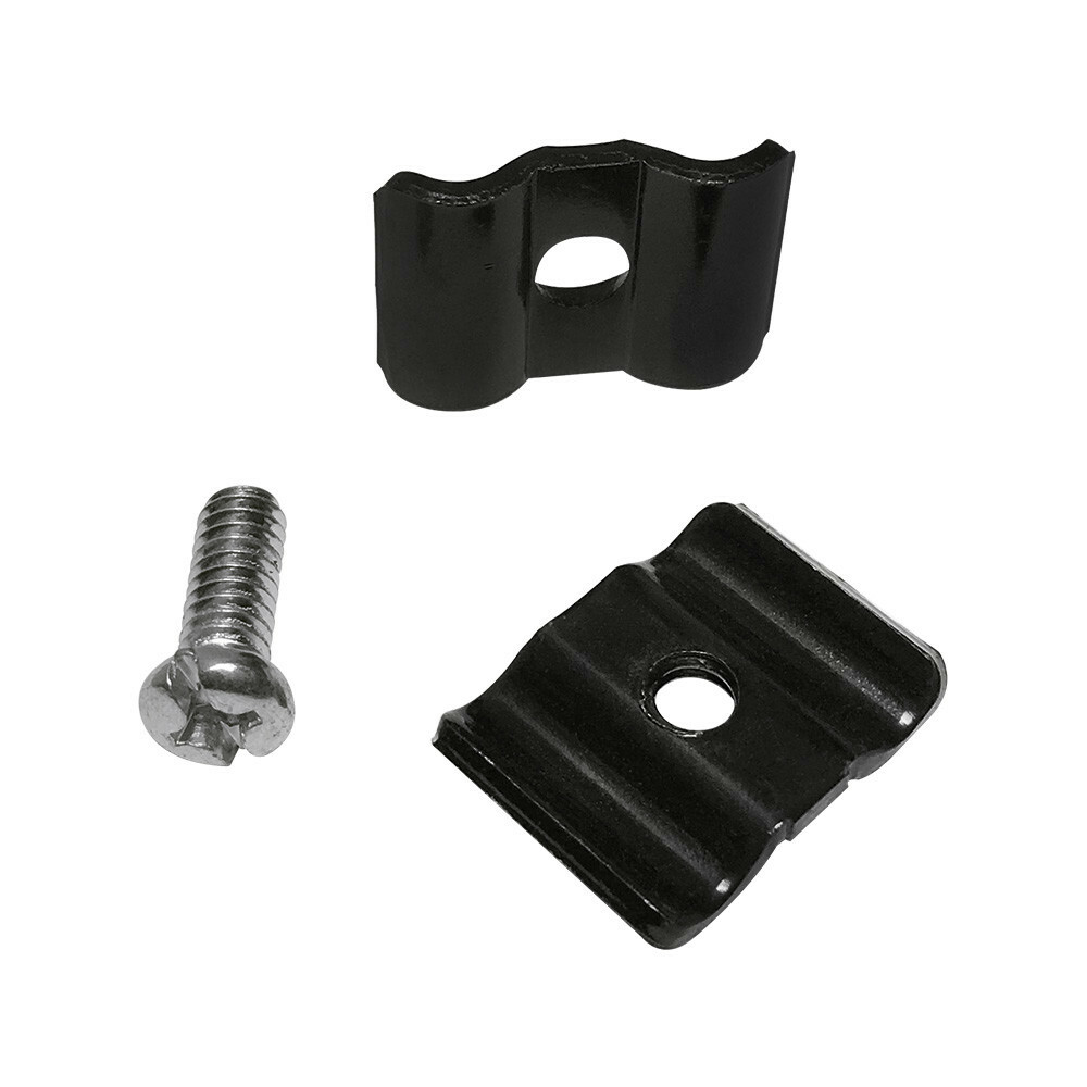 100 Pc Gloss Black Wire Grid Connector Clamp Joiner Panel Storage Clipping Snap