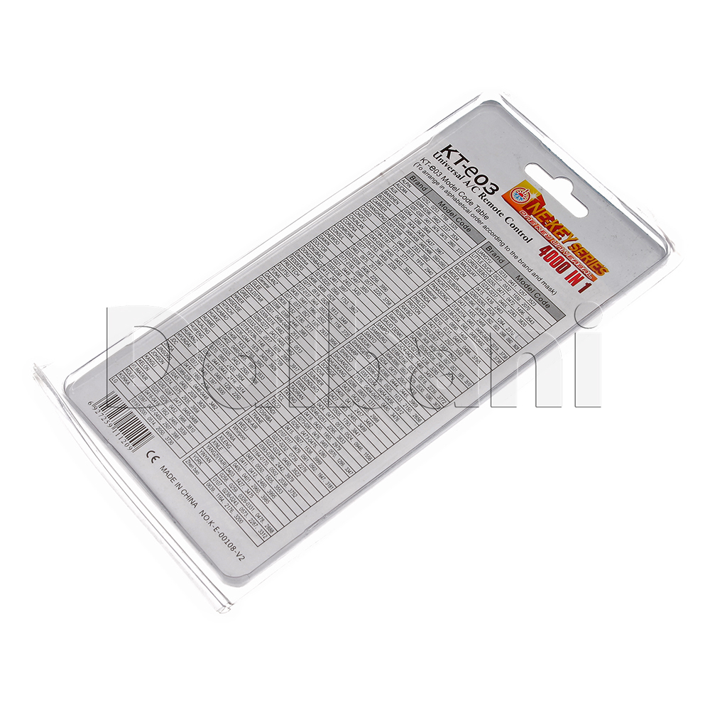 KT-E03 Universal LCD Remote Control Air Conditioner