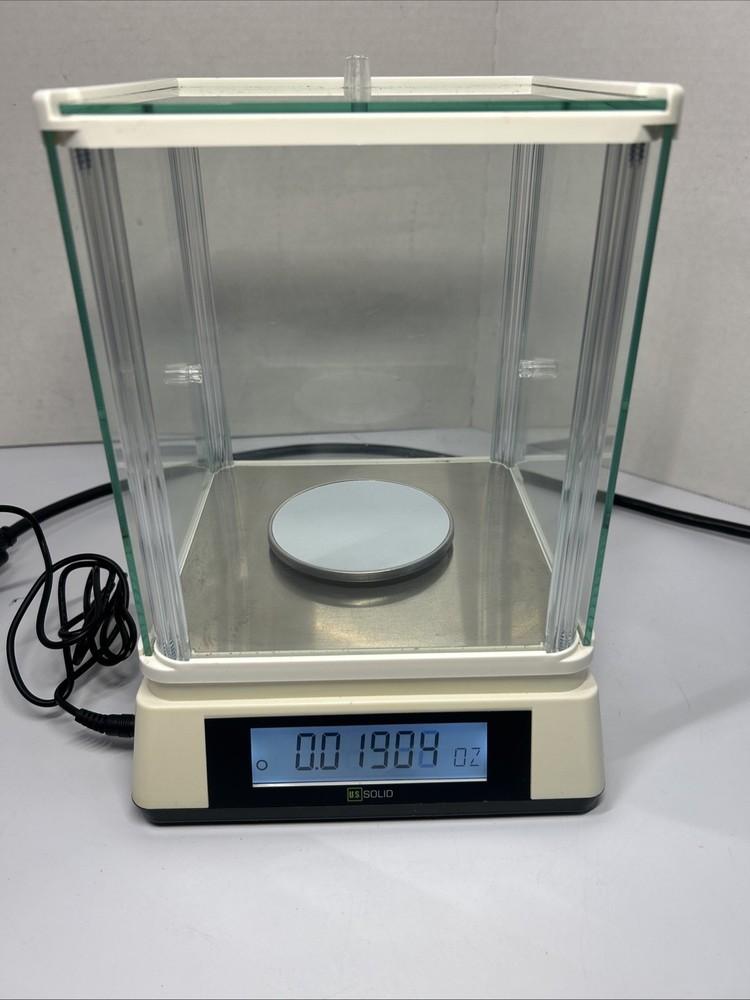 US Solid USS-DBS81-110G analytical balance scale Used READ