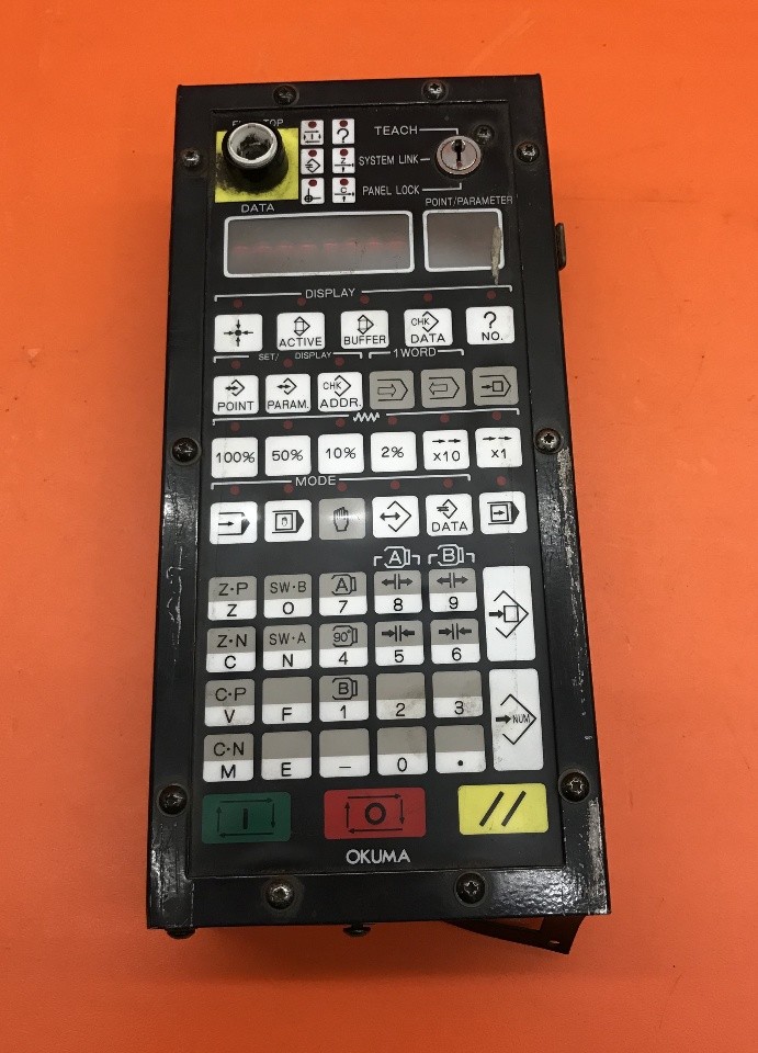 Okuma robot tech pendent, Model 5000s, E0189-653-025