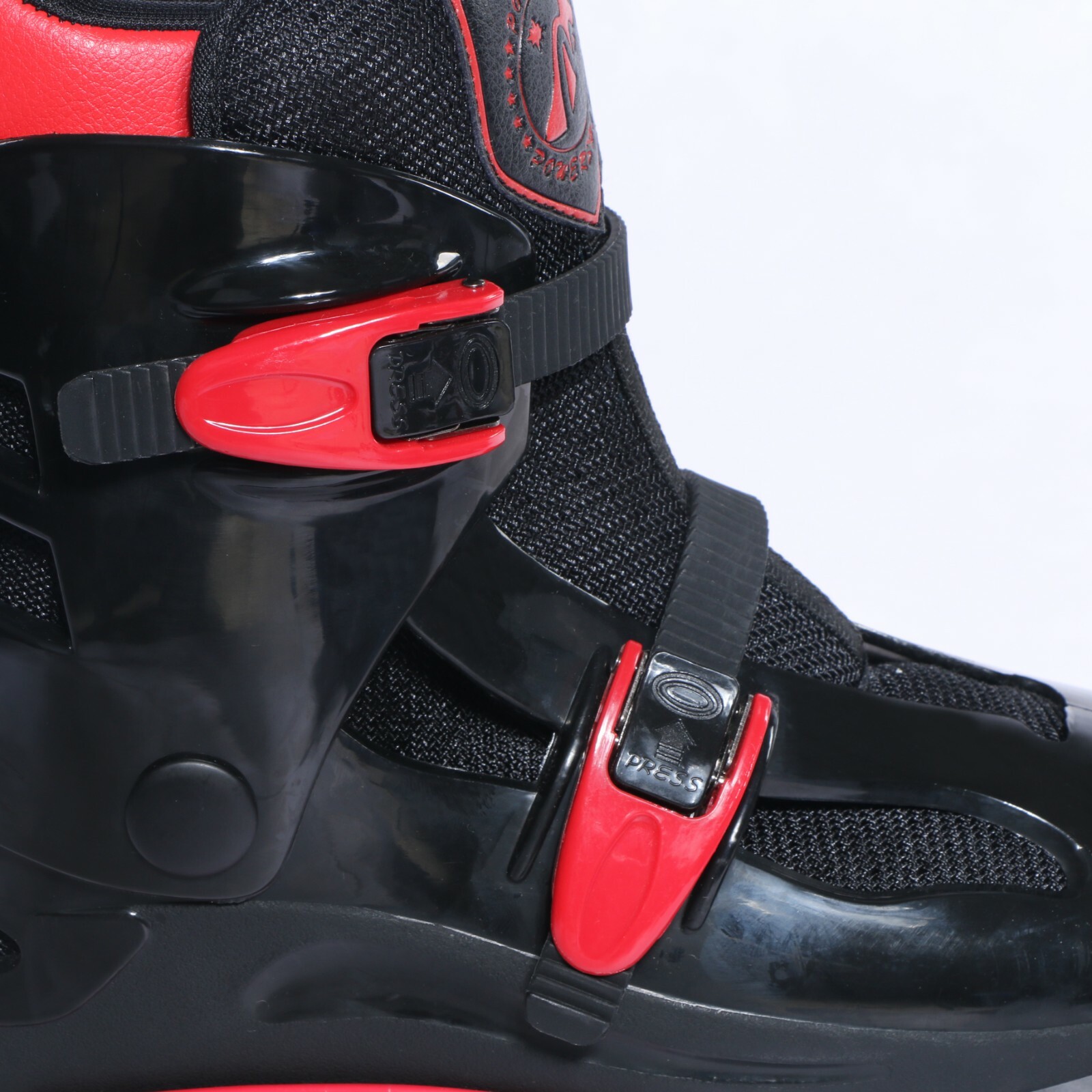 Joyfay Jumping Shoes Black-Red Fitness Bouncy Boots Unisex, XL XXL