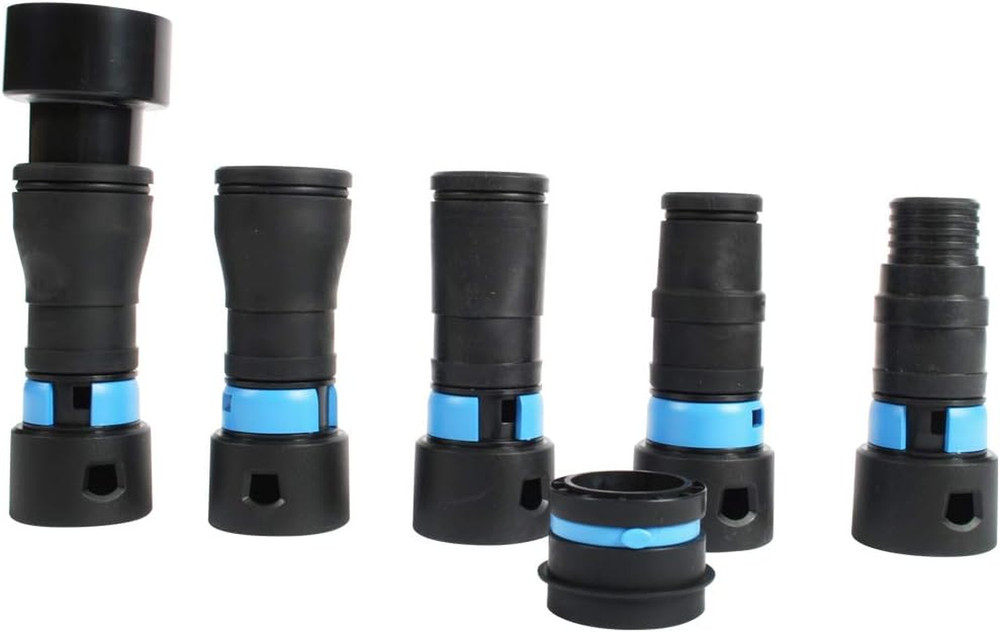 Multi-Brand Power Tool Adapter Set for Efficient Dust Collection