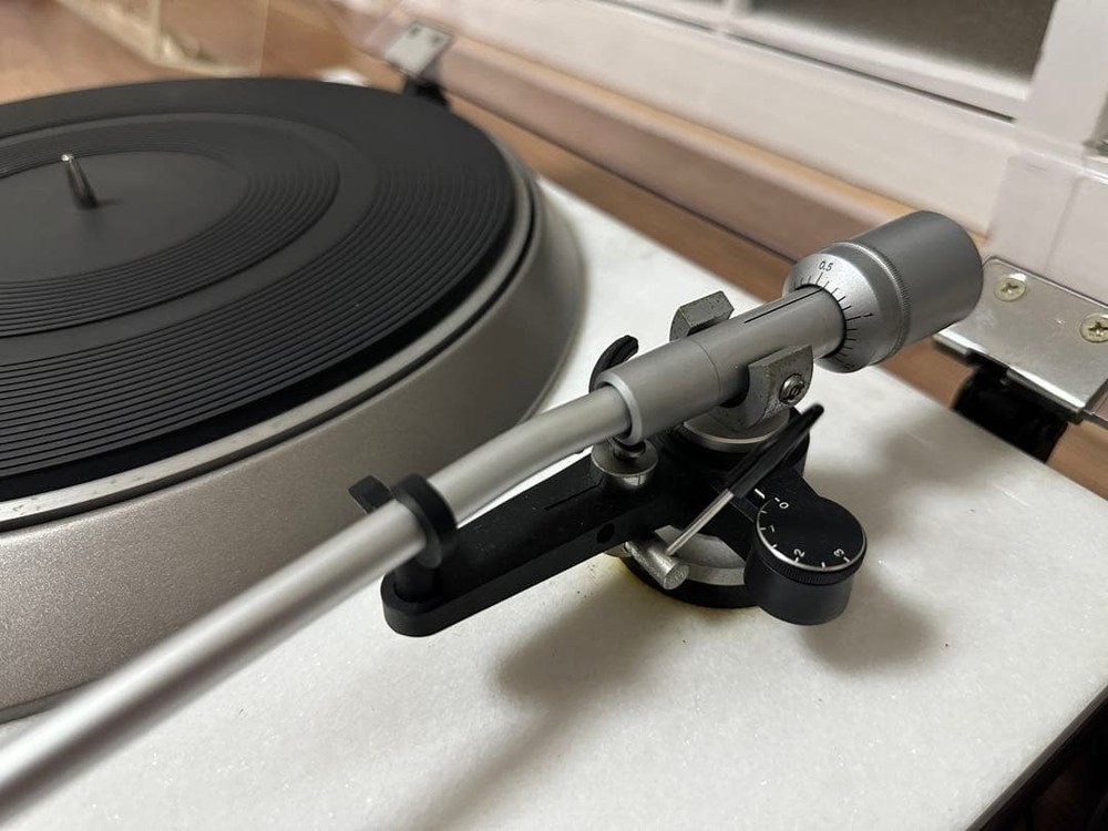 DENON DP-1800 Turntable Marble Base Serviced Working Record Player
