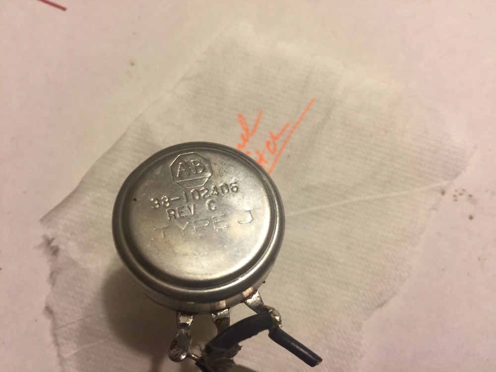 Bose 1801 Amplifier Parts - Gain Control Switch