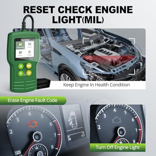 C302 OBD2 Scanner Code Reader for Car Check Engine, Automotive CAN Diagnostic