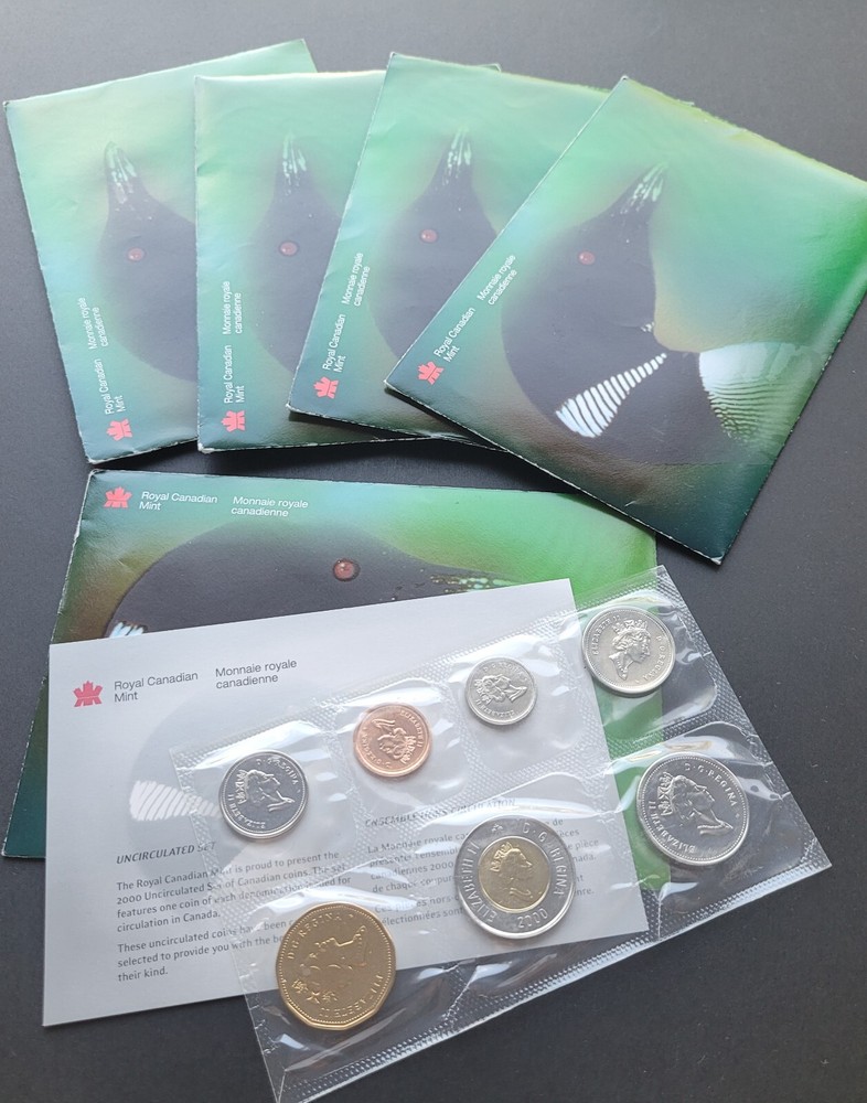 *** 2000 W  CANADA  PROOF  LIKE  ROYAL  MINT  SET ***