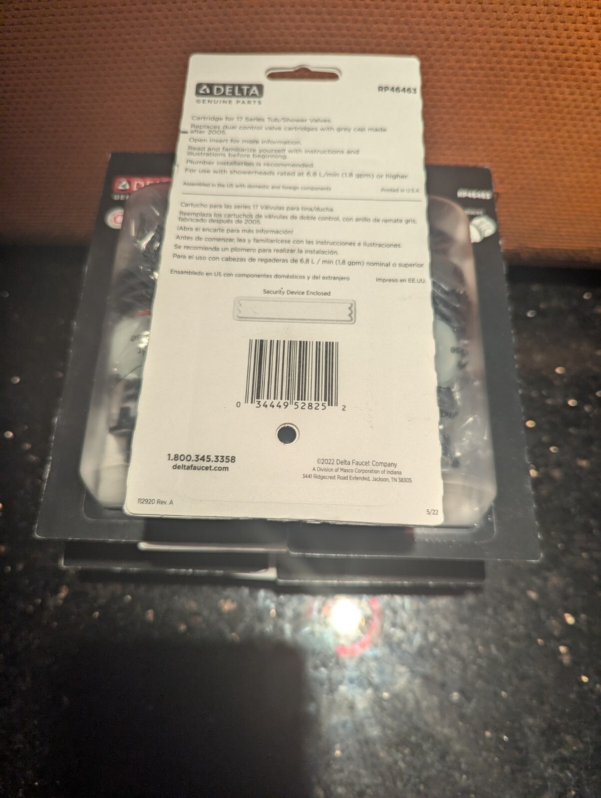 Set of 10 Delta Genuine Series 17 Cartridge RP46463 NEW