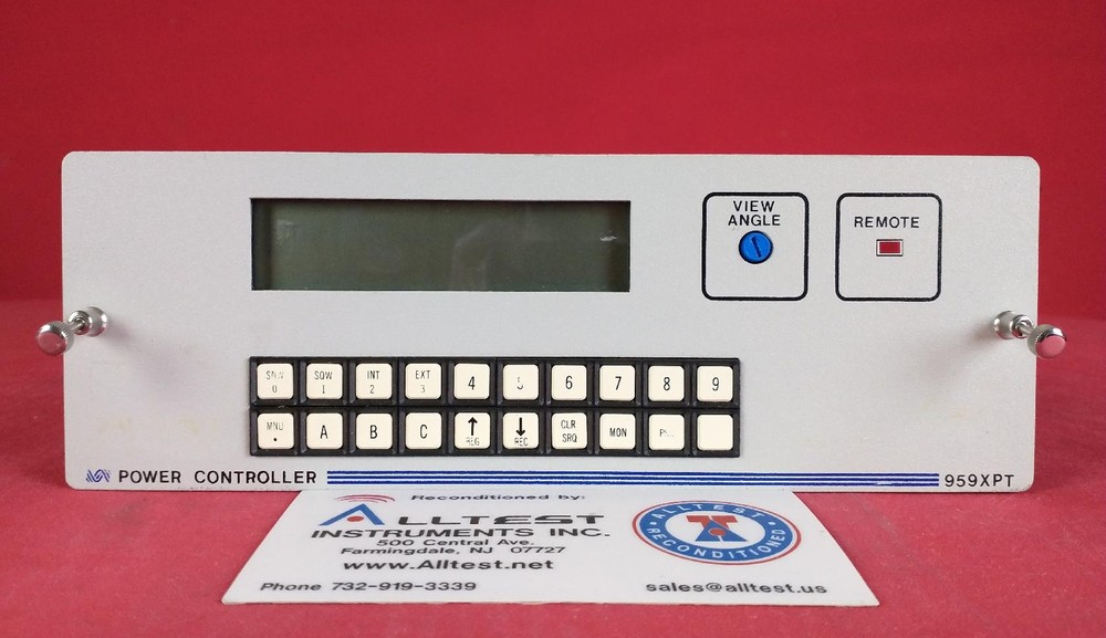 California Instruments 959XPT Power Controller Plug-In Module For MXT10