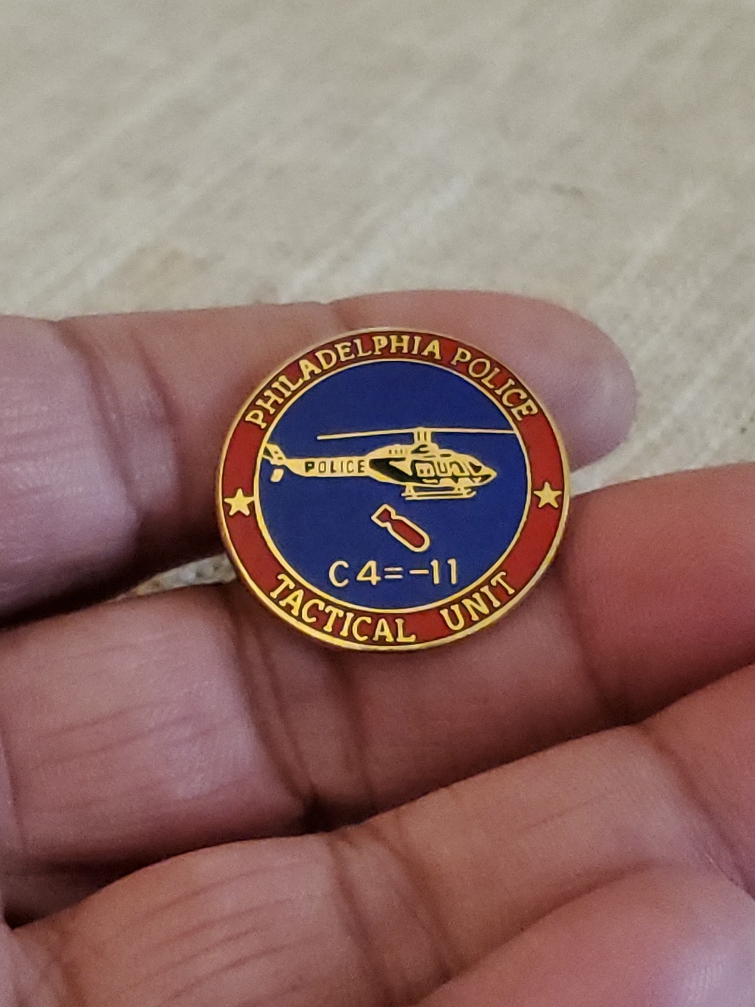 Philadelphia Police Helicopter Pin