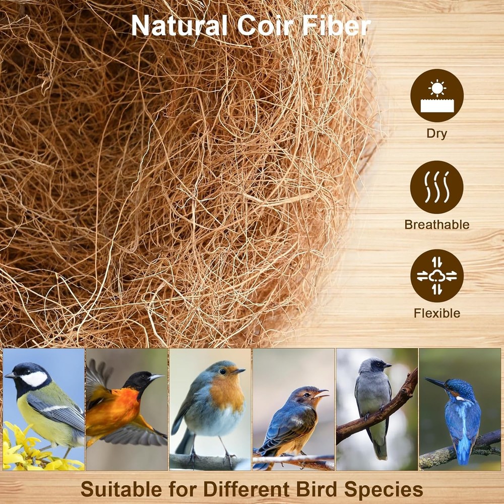 Coconut Fiber Bird Nesting Material