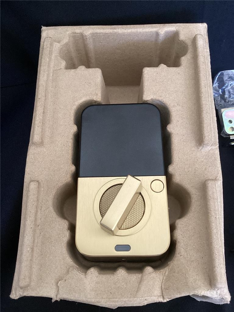 + Emtek EMPowered 2 Touch Key-Free, w/ Bluetooth-Wi-Fi & Deadbolt Satin Brass