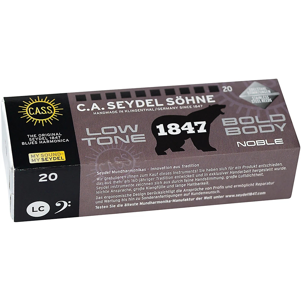 SEYDEL Blues Noble 1847 Harmonica Low E