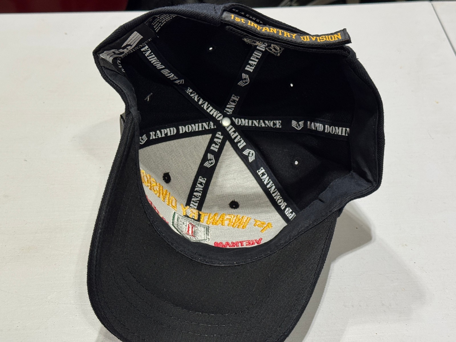 "NEW" Viet Nam Verteran 1st Infantry Division Cap