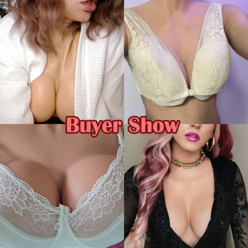 B-H Cup Realistic Breast Forms Silicone Fake Boobs For Crossdresser Drag Queen