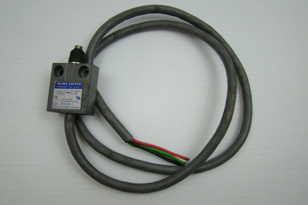 Micro Switch 5A-250 VAC 914CE18-3