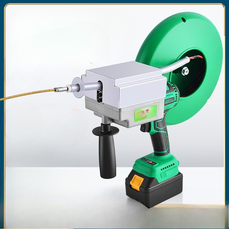Electric Wire Pulling Hydroelectric Discharge Lead Threading Machine