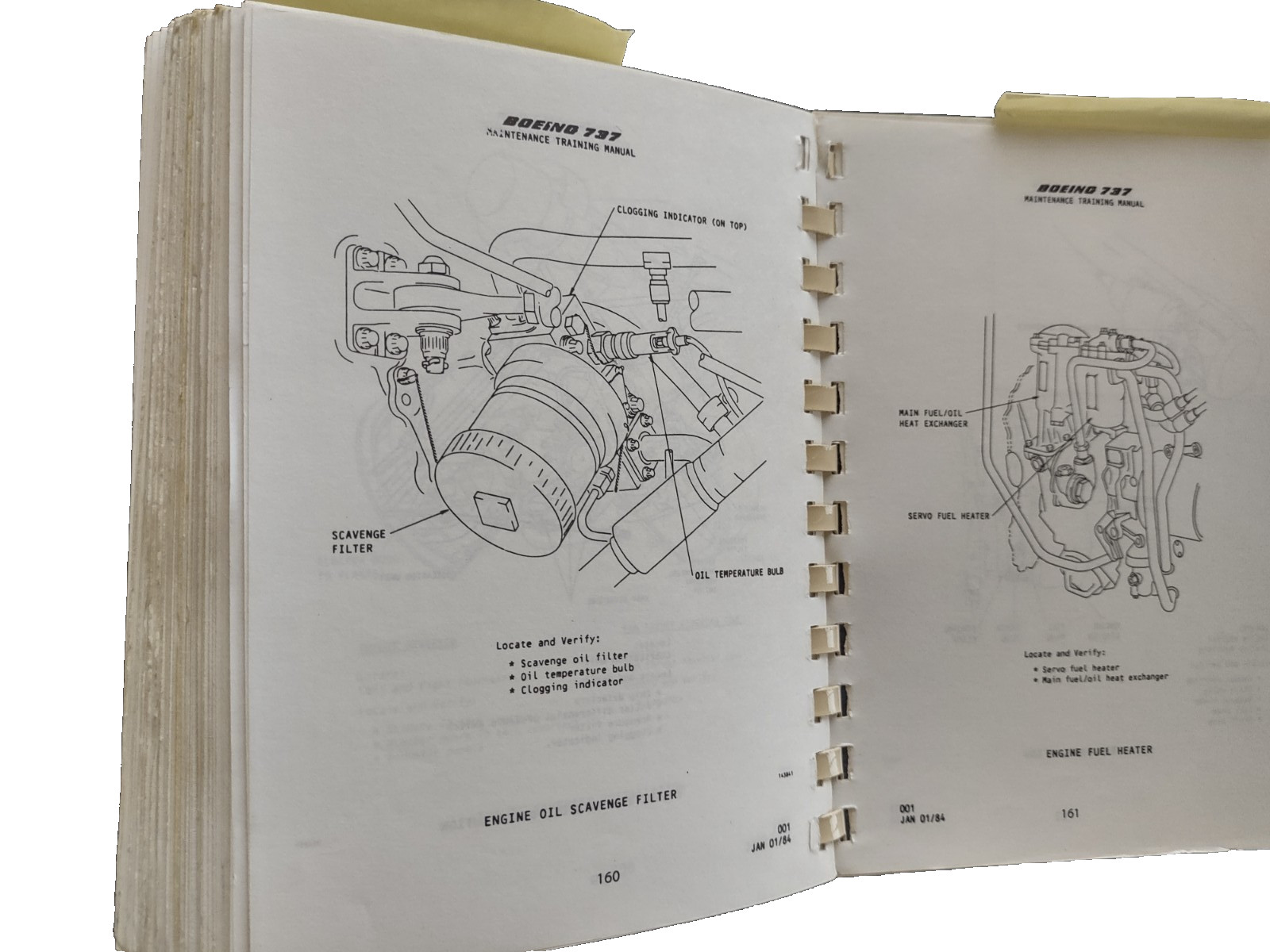 Aloha Airlines Boeing B-737 Mechanics Handbook Maintenance Training Manual 737