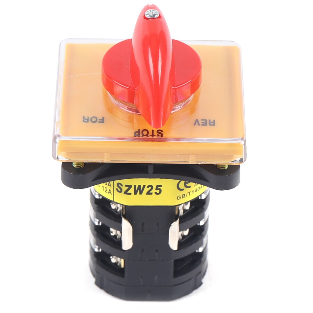 3-Phase Milling Machine Speed Control Switch with Forward/Reverse Function