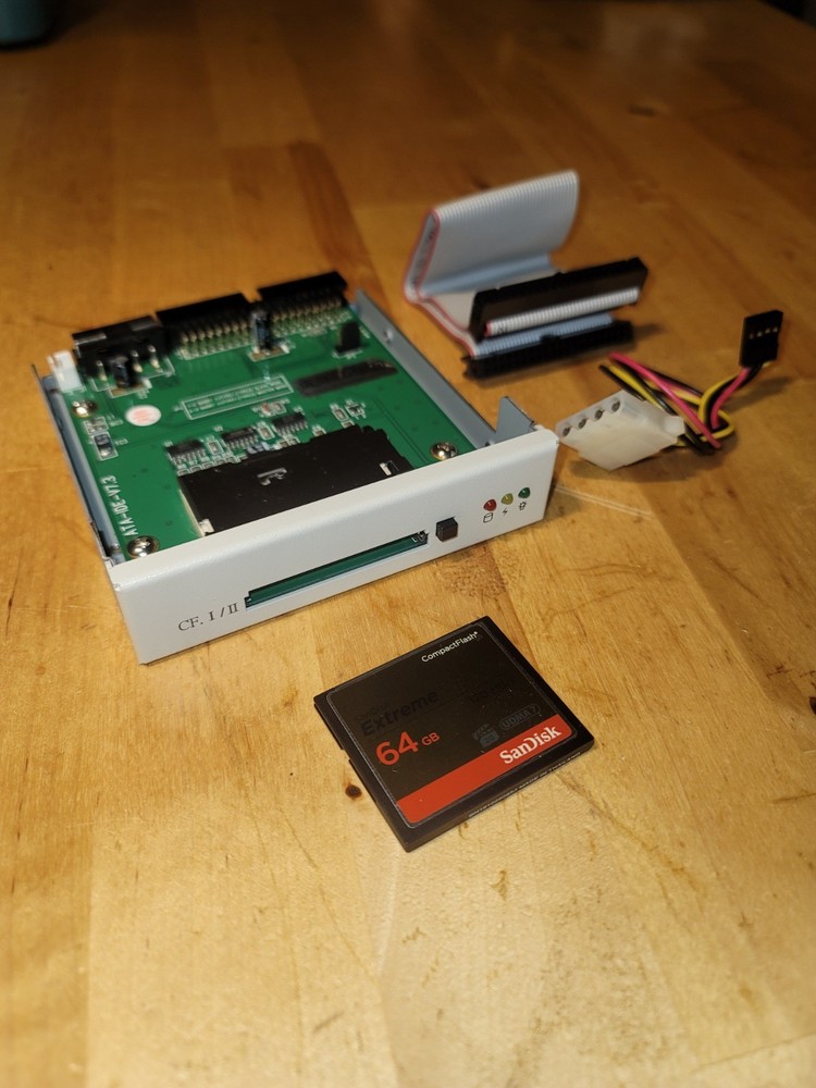 Akai MPC2000XL Compact Flash (CF) Card Drive Reader/Writer Complete Kit