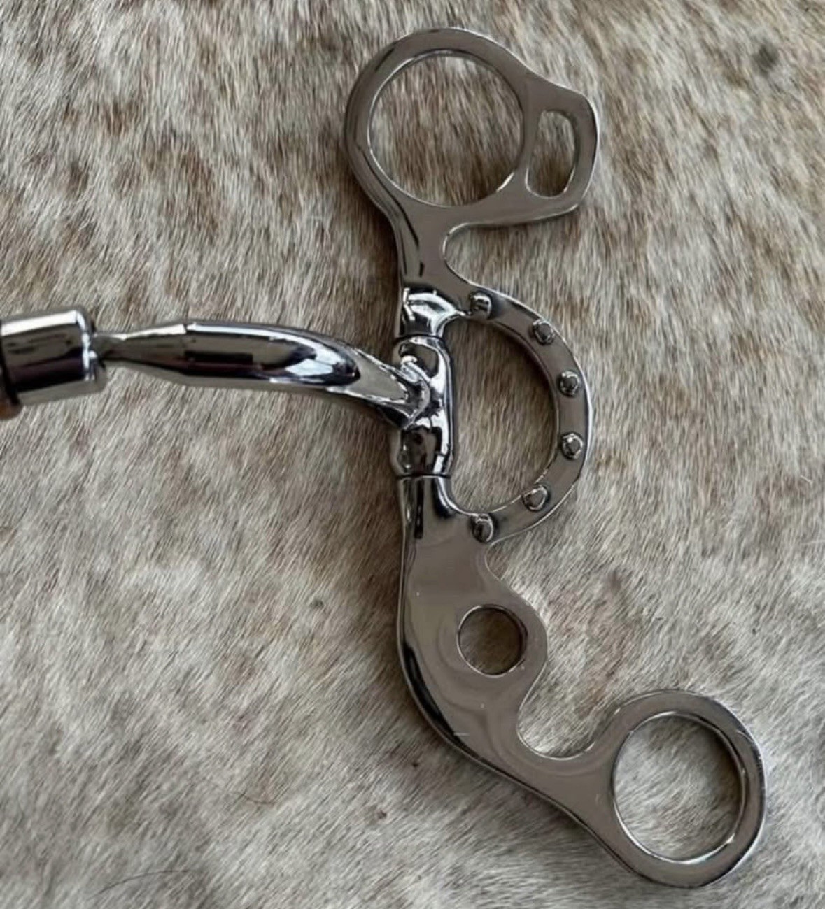 Short Shank 5” Mouth Comfort Jointed Snaffle Copper Rollers Horse Bit