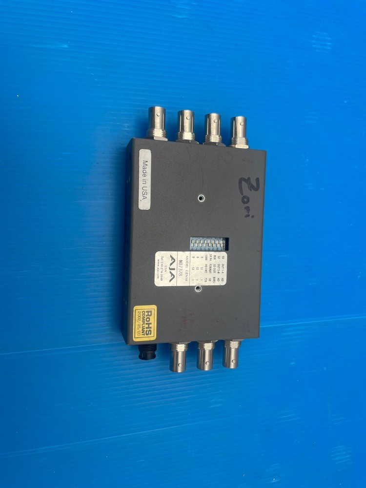 AJA GEN10 HD/SD Sync Generator Used