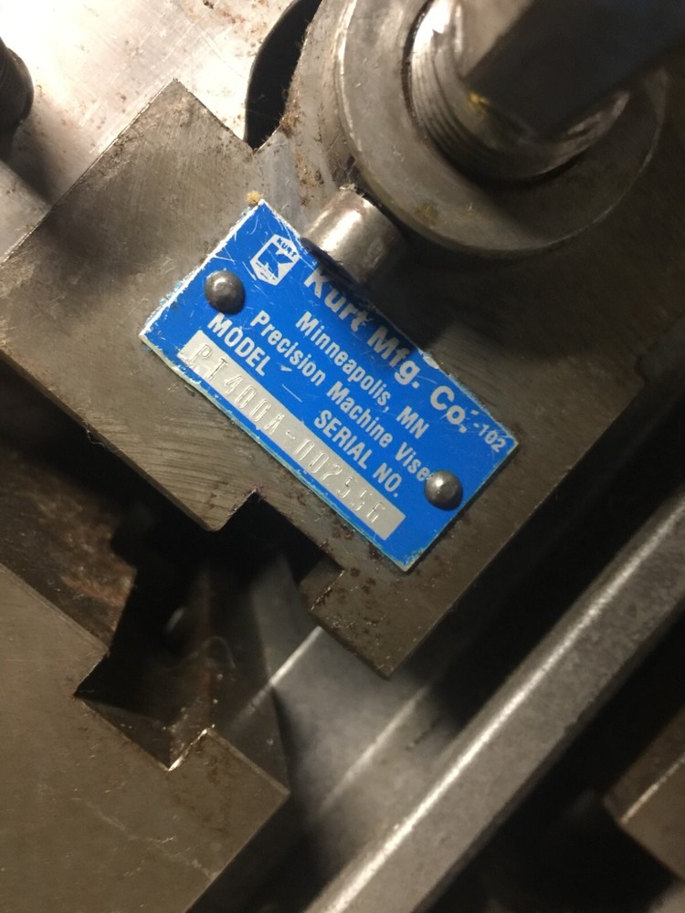 KURT 4" PULL-TYPE II CNC MACHINE VISE #PT400A
