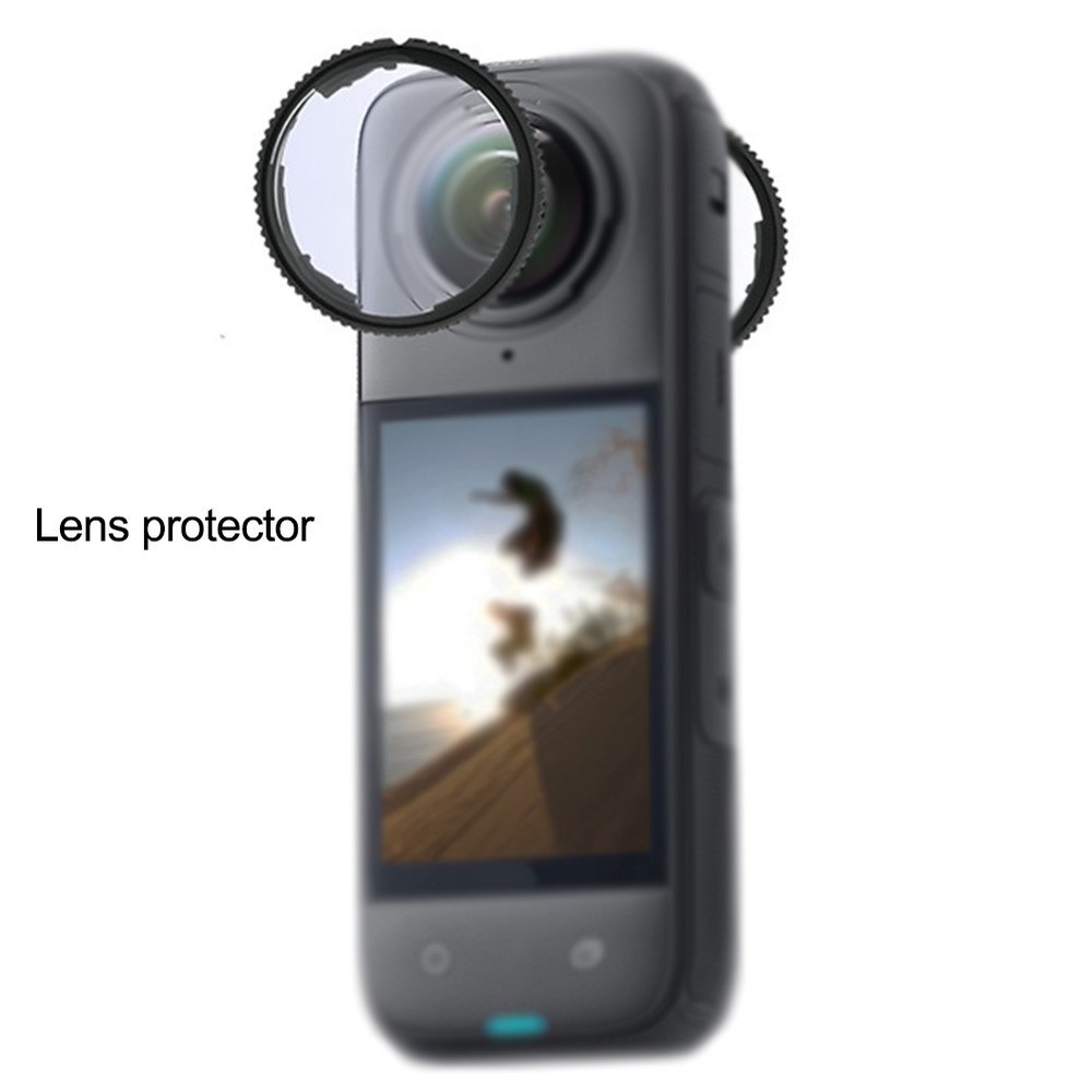 2 Pack PC Lens Protector for Insta360 X5 Camera Designed for Optimal for