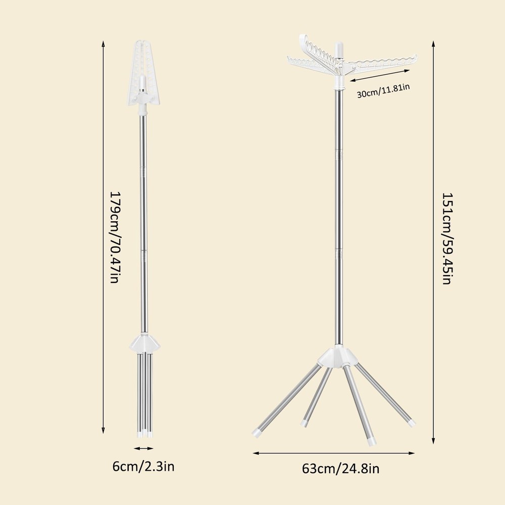 SUYU Clothes Drying Rack, Foldable Drying Rack Clothing, Laundry Drying Rack,...