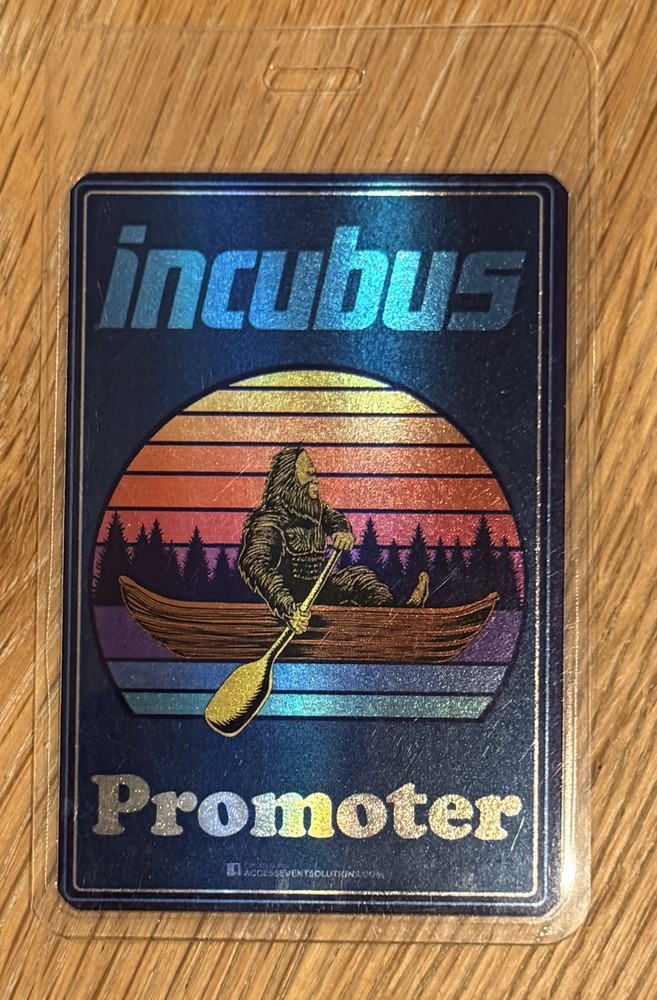 INCUBUS - All Access Backstage Pass - Really great foil effect