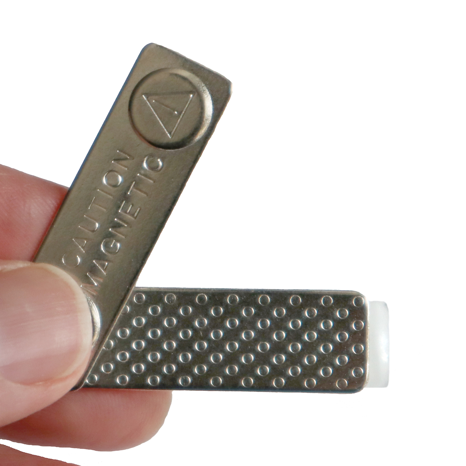 Super Strong Name Tag Magnetic - Magnetic ID Badge Holder with Sticky Back