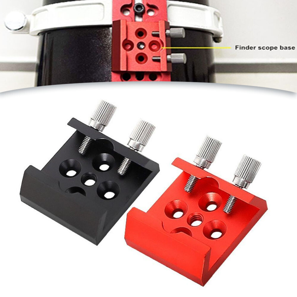 G#Finder Scope Base Dovetail Clamp Flat Bottom Guide Scope Mount with 1/4 Thread