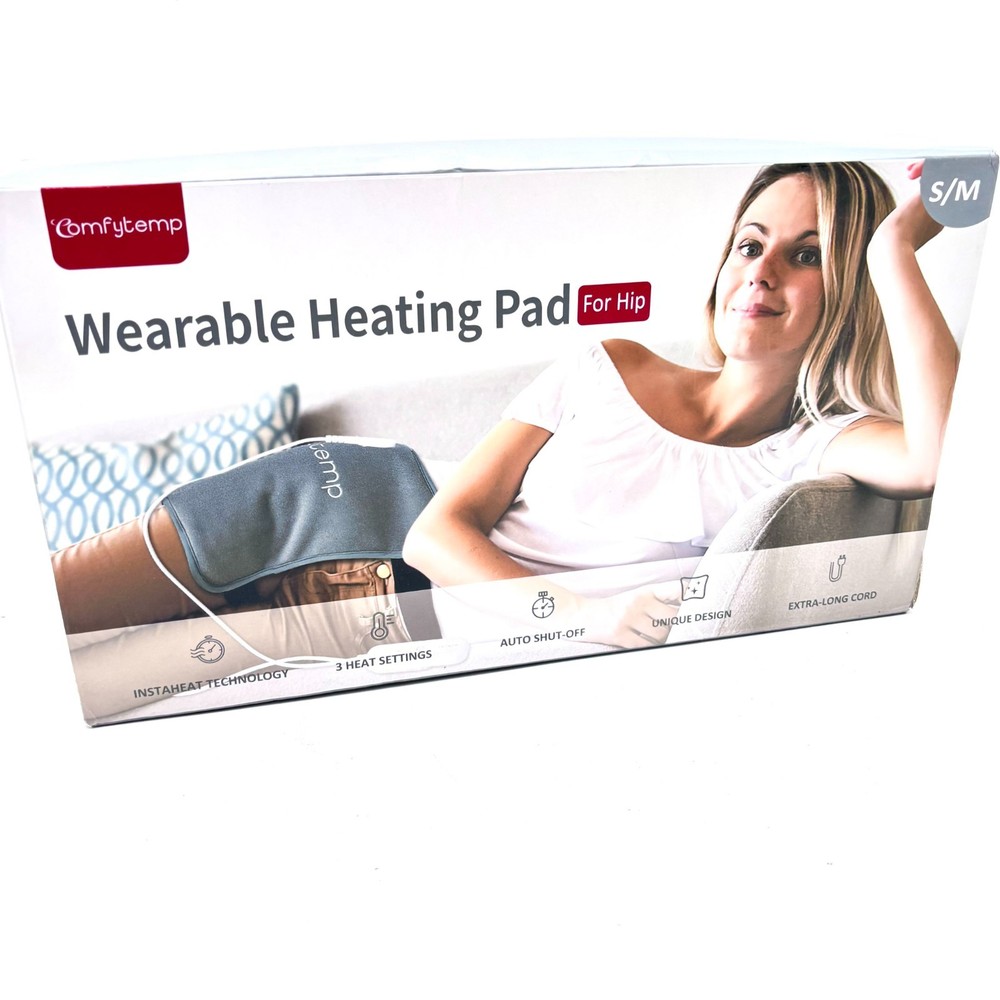 Comfytemp Warable Heating Pad For Hip: Small/Medium Size Model K9046