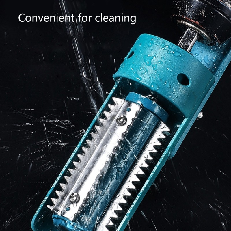 Professional Fish Scale Drill Adapter Adjustable Mounting System Scale Scrapers